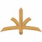 Ekena Millwork Davenport Rough Sawn Timber Gable Bracket, Western Red Cedar, 48"W x 28"H x 4"D x 4"F, 14/12 Pitch GBW048X28X0404DAV00RWR - alternate 1